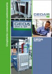 Dźwig towarowy ze wstępem osób GEDA 300 Z/ZP 