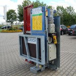 Dźwig towarowy ze wstępem osób GEDA 300 Z/ZP 