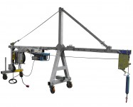 Wciągarka elektryczna linowa GEDA AB 650 M