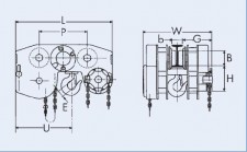 Wciągarka ręczna łańcuchowa Altus Super-LO HPR