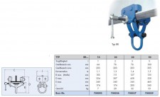  Akcesoria do wciągarek ręcznych łańcuchowych