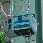 Dźwig towarowy ze wstępem osób GEDA 500 Z/ZP 