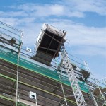 Dźwig towarowy ze wstępem osób GEDA 500 Z/ZP 