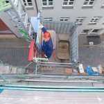 Dźwig towarowy ze wstępem osób GEDA 500 Z/ZP 