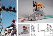 Przeciągarka spalinowa HIT-TRAC 16 B, do 1600 kg